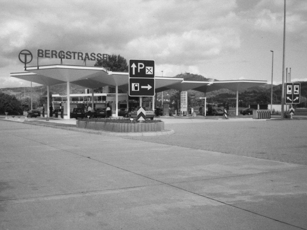 BAB-Tankstelle Bergstraße 80er Jahre